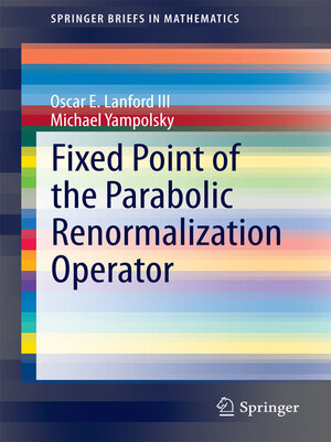 cover image of Fixed Point of the Parabolic Renormalization Operator